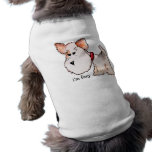 Fox Terrier Watercolor with Name pet clothing