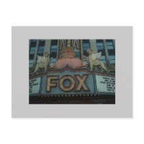 Fox Theater, Detroit, Michigan Post Cards