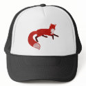 Fox Vintage Design Hat by jamierushad Fox Vintage Design Hat