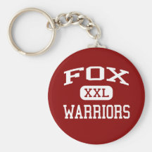 Fox - Warriors - Fox High School - Arnold Missouri Keychains