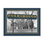 Foxborough Sign Postcard