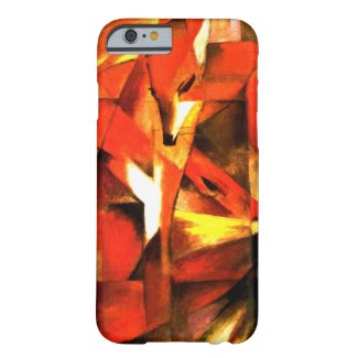 Foxes by Franz Marc Fine Art Barely There iPhone 6 Case