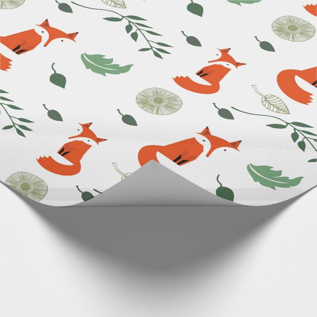 Foxes Wrapping Paper 4/4