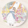 Foxglove Garden, Cottage and Handcart Drink Coasters