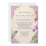 Foxglove Hummingbird - Wedding Invitation