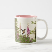Foxglove & Hummingbirds Mug