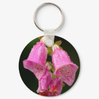 Foxglove Keychain keychain