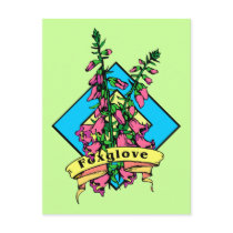 Foxglove postcards