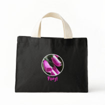Foxglove Tiny Tote Bag