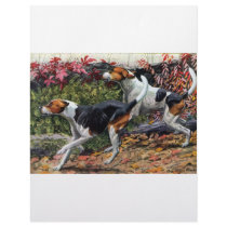 Foxhounds Personalized Letterhead
