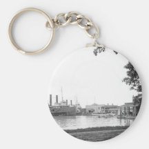 Fox's Dock, Put-in-Bay, Ohio: 1906 Keychains