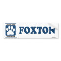 Foxton Blue bumpersticker