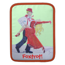 Foxtrot Dancers Cartoon Jason Donovan Sleeves For Ipads