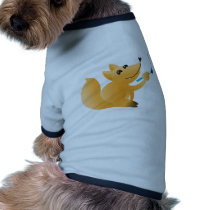 foxy artist pet tshirt