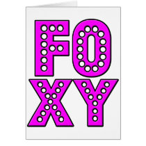 Foxy Card