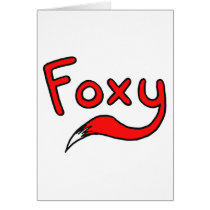 Foxy Greeting Cards