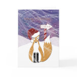 Foxy Christmas cards