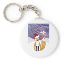 Foxy Christmas Key Chains