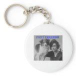 Foxy Freedom band photo keychain