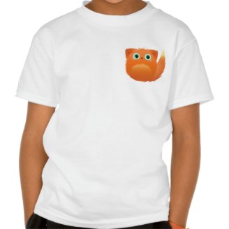 Foxy Furry Monster t-shirts