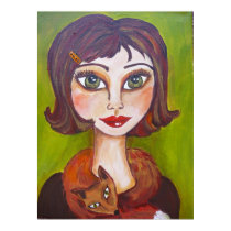 Foxy Girl posters by evesjulia Foxy Girl posters