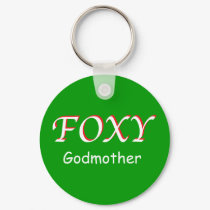 Foxy Godmother Keychain