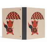 Foxy Hearts Binder