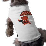Foxy Hearts Doggie T Shirt