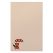 Foxy Hearts Personalized Stationery