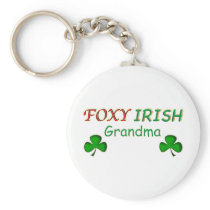 Foxy Irish Grandma Keychains