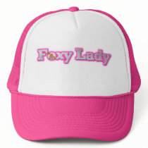 FOXY LADIE HOT PINK CAP hats by Baysideimages FOXY LADIE HOT PINK CAP hats