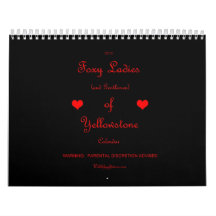 Foxy Ladies (and Gentlemen) Calendar