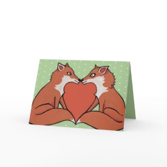 Foxy Love Card
