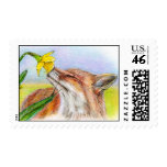 FOXY POSTAGE STAMP