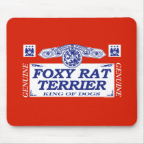 Foxy Rat Terrier mousepads by dogbreedz Foxy Rat Terrier mousepads