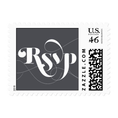 Foxy - RSVP - Gray Stamp