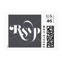 Foxy - RSVP - Gray Stamp