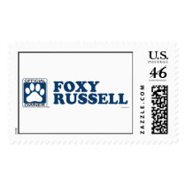 Foxy Russell Blue postage