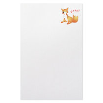 Foxy stationery