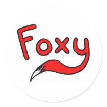Foxy stickers by lookcrazy Foxy stickers