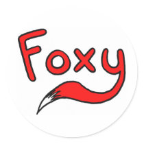 Foxy stickers