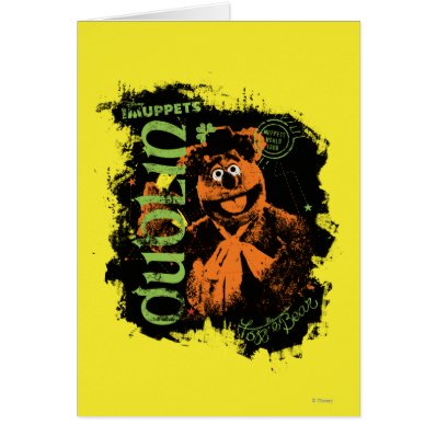 Fozzie Bear - Dublin Card