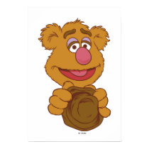 Fozzie Bear Holding Disney posters