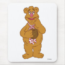 Fozzie Bear Smiling Disney Mousepads
