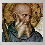 Fra Angelico - Head of St Benedict posters