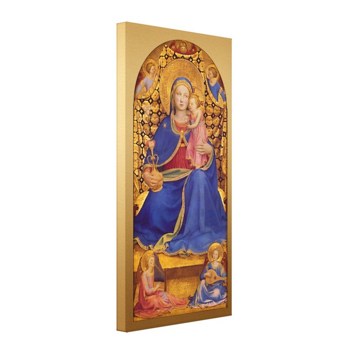 Fra Angelico Virgin of Humility CC0568 Canvas Canvas Print