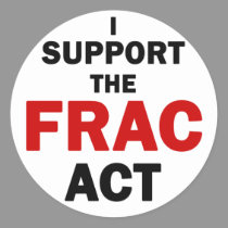 FRAC Act Stickers (white) stickers