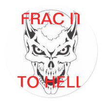 FRAC DEVIL STICKER