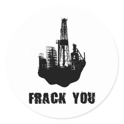 Frack You Stickers
