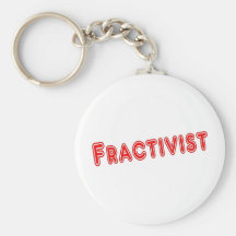 Fracktivist Key Chain